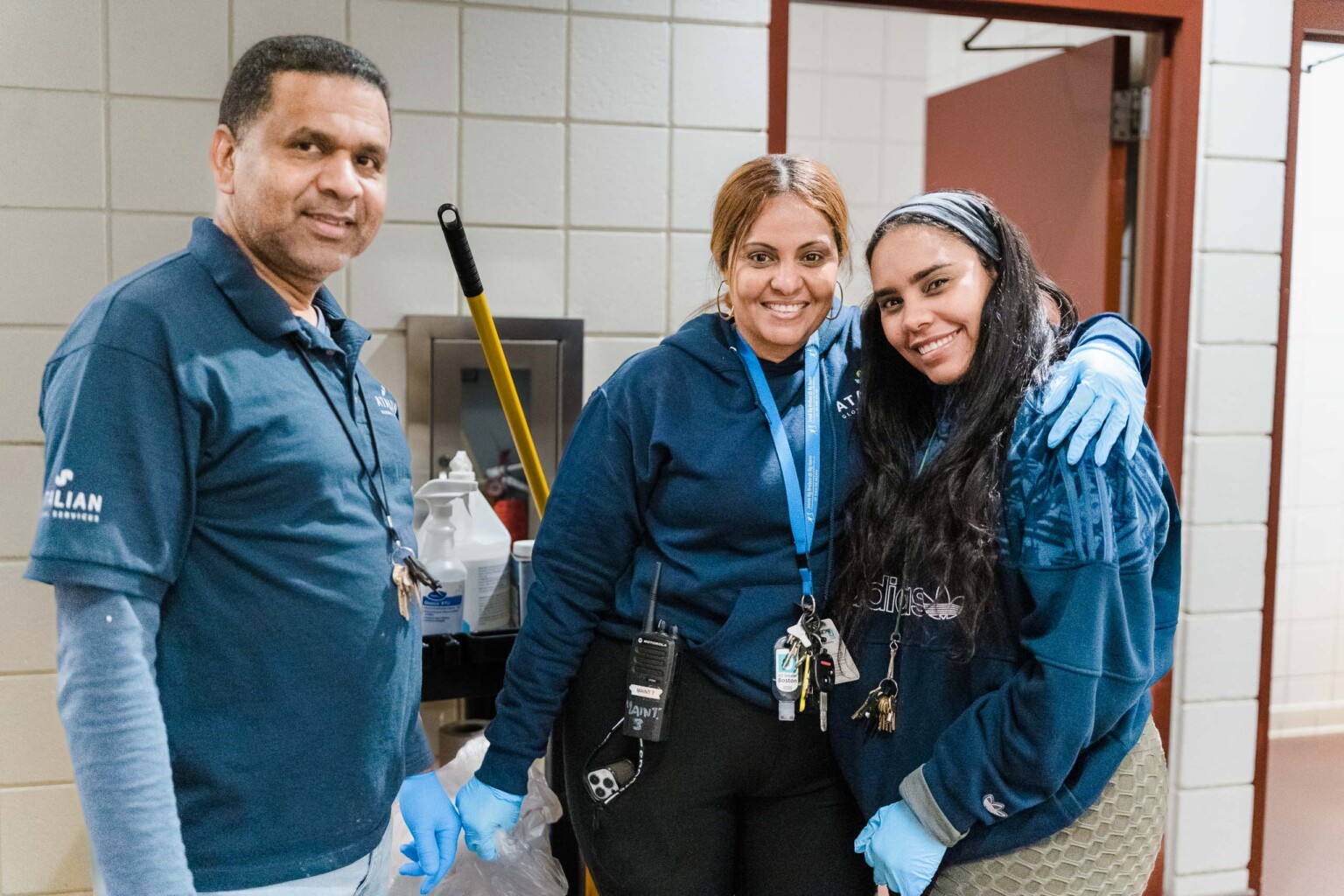 Maintenance staff at JCC Greater Boston.