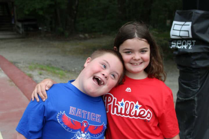 Kids together at Camp Grossman.