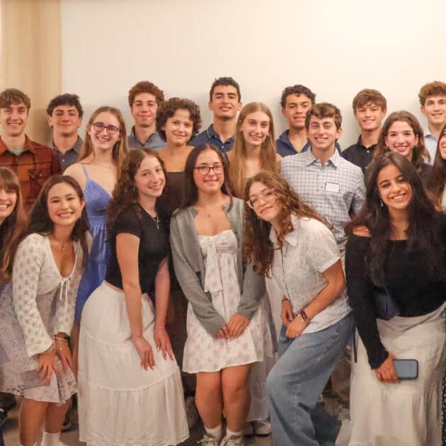 Group photo of Diller teens.