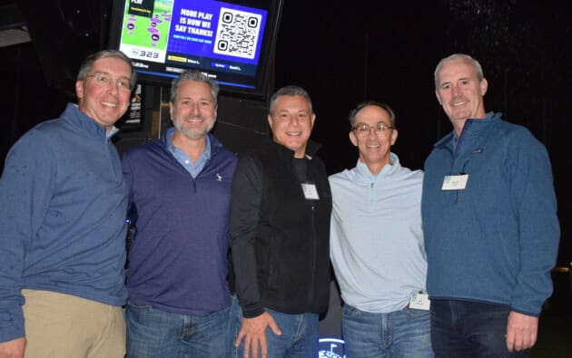 Photo at Annual TopGolf Benefit.