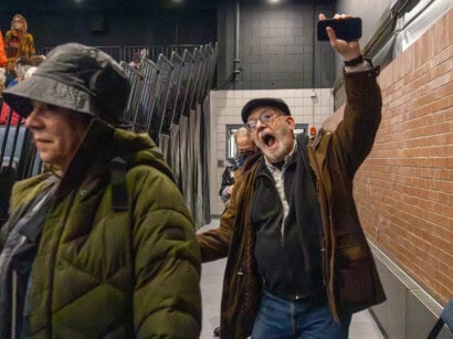 Man at the Boston Israeli Film Series.