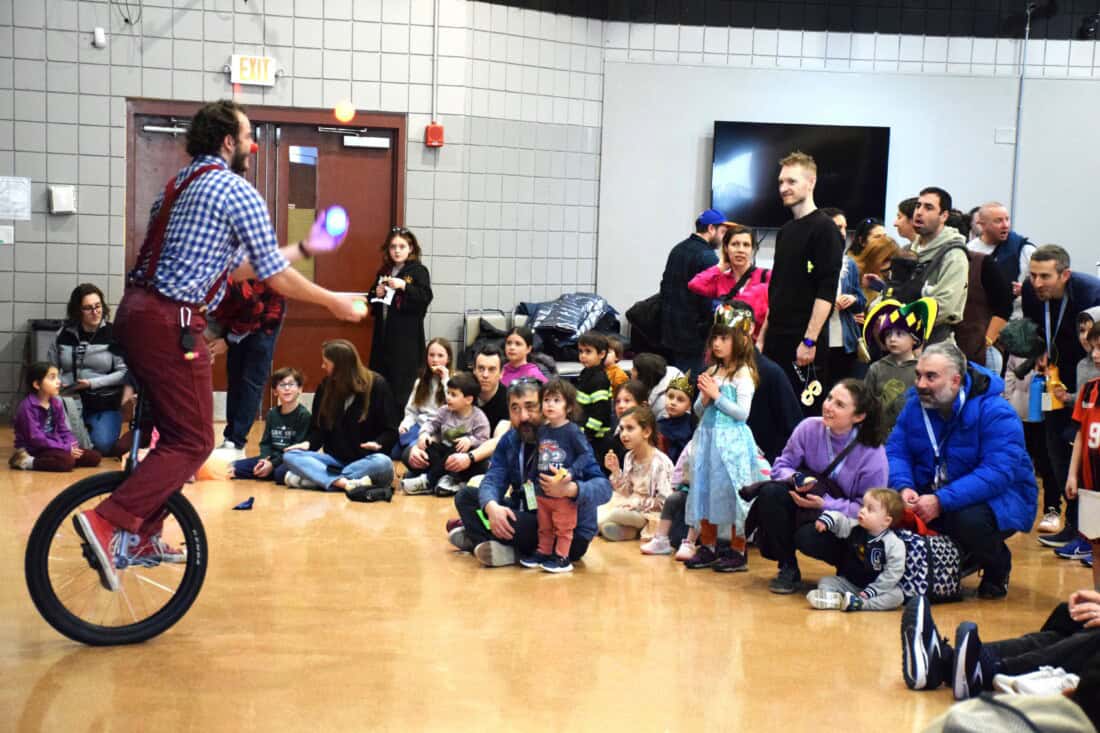 Photo of a performance in the theater.